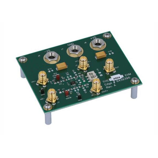 THS4504EVM Embedded Solutions Fully Differential Amplifier THS4504 Evaluation