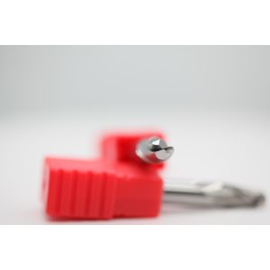 HRC 55° R10*20*40*20*150L 2 Flutes Ball Nose End Mill For Aluminum Without