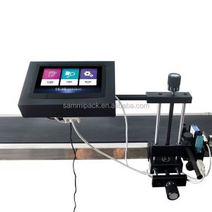 Quality Automatic Digital Industrial Continuous Batch Date Code Inkjet Printer Machine for sale
