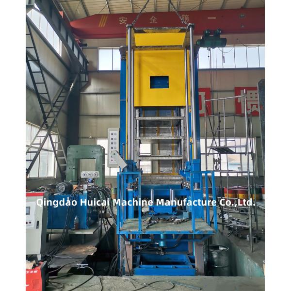 Rubber Hot Press Machine 1-6 Working Layers 1-20MN Nominal Molding Power Hydraulic Press