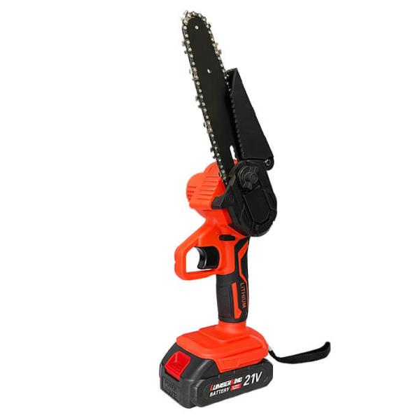 Buy 6 Inch 21V Handheld Branch Electric Mini Chainsaw Garden Tools at wholesale prices