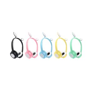 Cat-Ear Design With Led bluetooth Wireless Headphones For Children