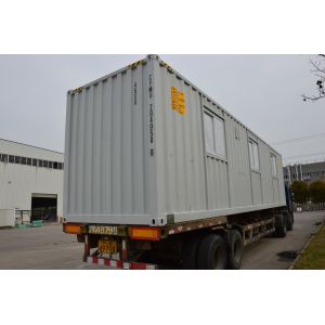 Living Luxury Shipping Container House / Pre Built Storage Container Homes