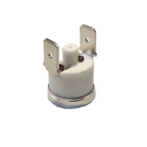 Manual Reset Thermostat, T24M-CR9-CB, Single Pole Single Throw, Ceramic Case