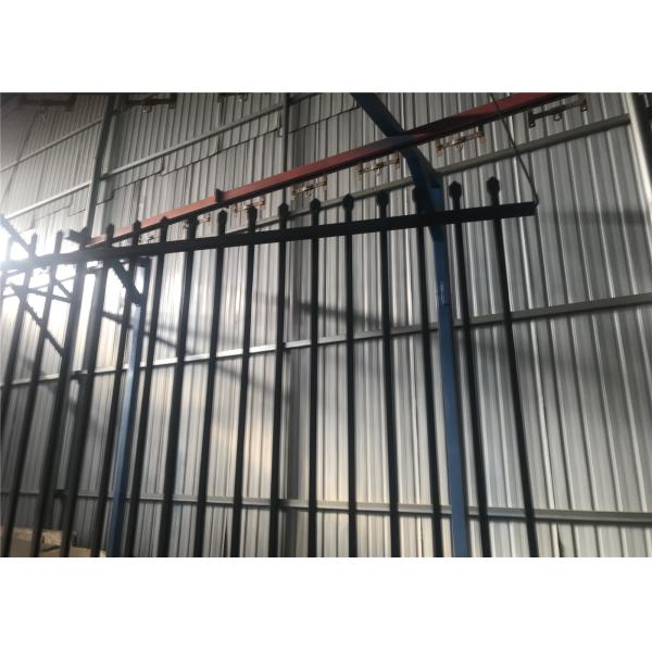 Security Garrison Fencing Panels 2.1mx2.4m rails 45mm*45mm upright 25mm Hot dipped Galvanized to Be 300gram/m2