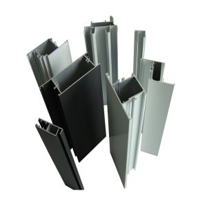 0.8mm Thickness Powder Coated Aluminium Extrusions electrostatic For Window
