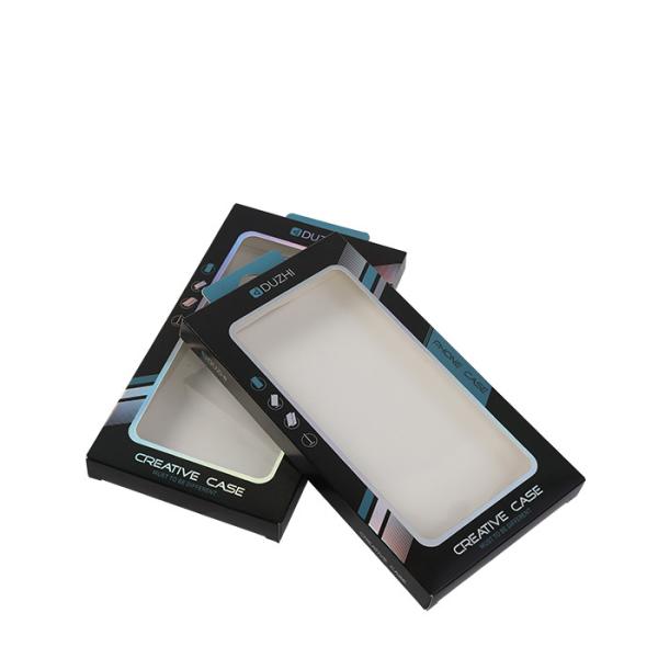 Buy Luxury Phone Glass Retail Packaging Gift Box Cardboard With Window at wholesale prices
