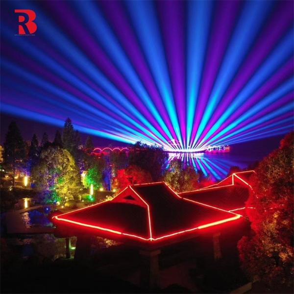 Music Festivals Versatile Mounting Moving Heads LED Stage Lighting Fixtures IP65 380W