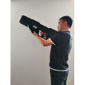 Long Range Gun Shape Drone Jammer With 1km Jamming Range