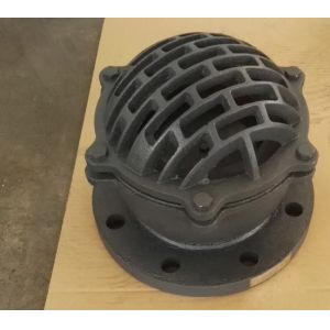 BS4504 flange standard PN16 foot valve