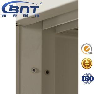 ISO OHSAS Sliding Door One Shelf Metal Office Cupboard