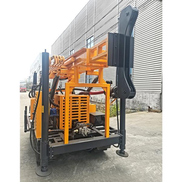 Fast Speed Hydraulic Diesel Powered Waterwell Drilling Rig Machine JDL-280