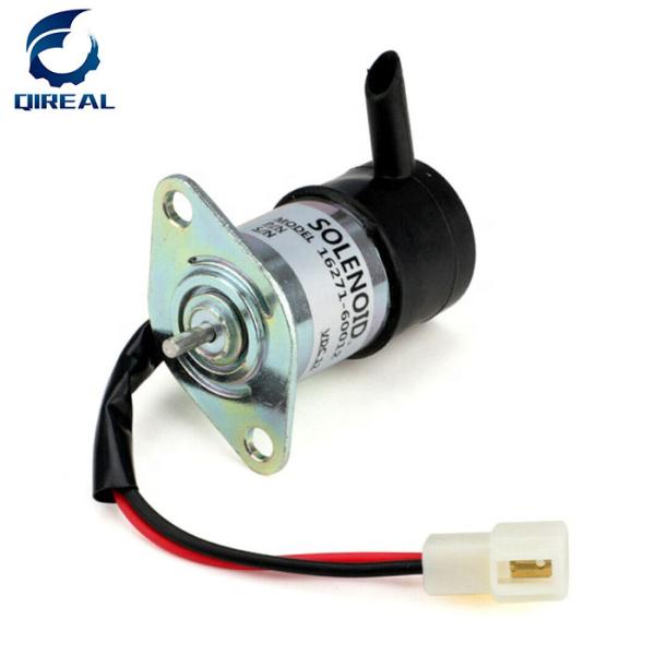 V1505 Shutoff Solenoid For Kubota Excavator 16271-60012