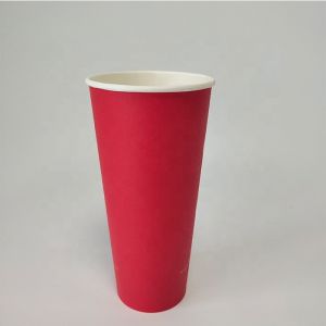 Eco-friendly 32oz 970ml plastic-free coated single paper cup