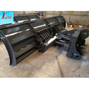 China China skid loader snow blade,China snow pusher attachments for loader on sale
