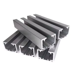 Custom Anodized Standard Aluminum Extrusion Profiles Track U Channel
