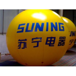 Advertising inflatable round helium balloon with logo printing