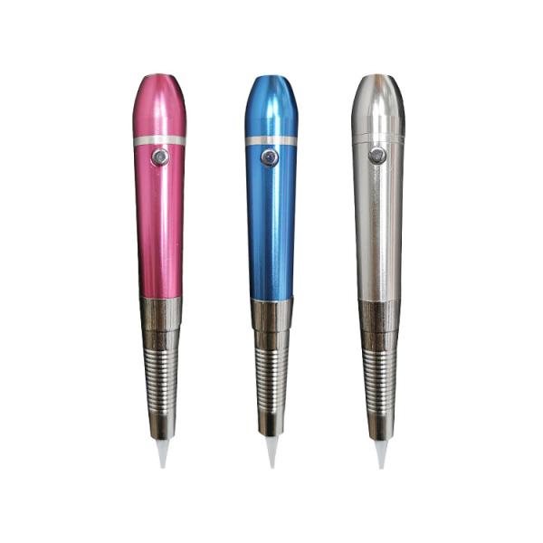 Buy Rose Red Blue Silver Permanent Makeup Machine 6V Regular Needle at wholesale prices