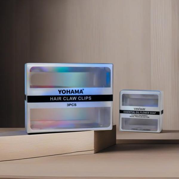 Custom Transparent Frosted Box Printing PET PVC PP Plastic Packaging Boxes