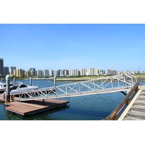 Long Lasting Aluminum Marine Dock Ramps Durable Marine Aluminium Gangway