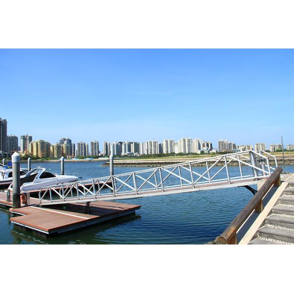 Buy Long Lasting Aluminum Marine Dock Ramps Durable Marine Aluminium Gangway at wholesale prices