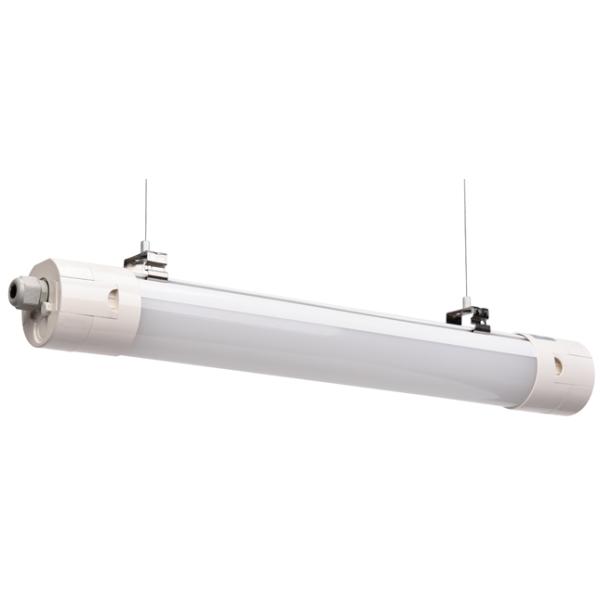 IP 65 Aluminum Alloy 25W 40W 60W Waterproof Dust-proof LED Tri-proof Light For Parking Garages Retail Speaces