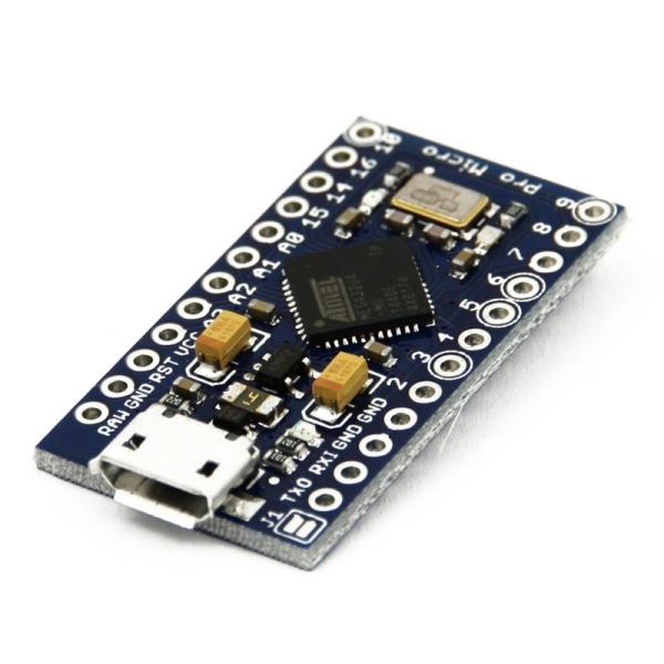 2KB SRAM Arduino Controller Board 32U4 New Pro Micro Mini 5V 16MHz Quarzoszillat