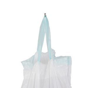 Household Security Drawstring Coloured Refuse Bags For Eco Friendly Disposal