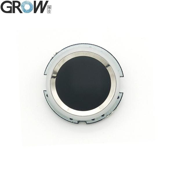 Buy GROW R502-A RGB LED Control Small Thin Circular DC3.3V SH1.0-6pin Capacitive Fingerprint Module Sensor Scanner at wholesale prices