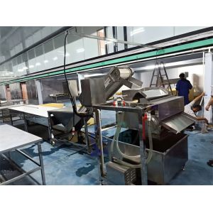 Heated Cooked Shrimp Ice Water Cooling Machine Shrimp Cold Water Cleaning