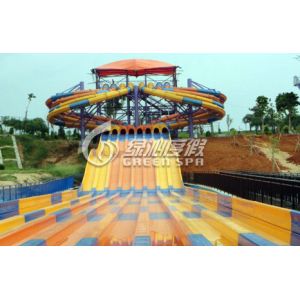 Commercial Multi Lane Variable speed Racing Water Slide with Stainless Steel