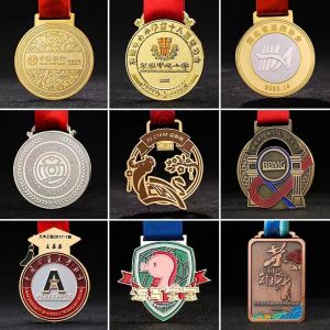 Academic Scholastic Custom Medals Zinc Alloy Custom Military Awards