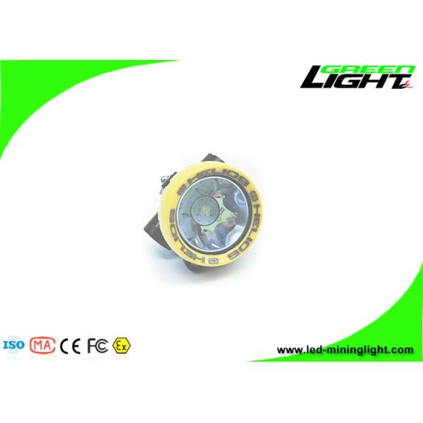 IP67 Waterproof Rechargeable Miners Headlamp ABS PC 5000Lux Cordless Cap Lamp for Underground