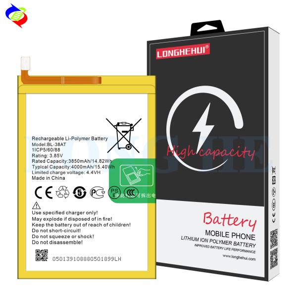 3200mAh BL-38AT BP1 B1p Battery for Tecno POP 2 Power Mobile Phone Great Performance