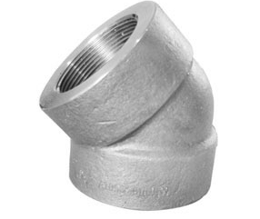 1/8''-4'' 45deg threaded elbow forged elbow