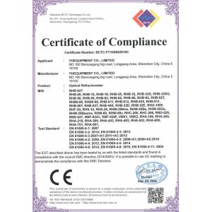 SHEN ZHEN YIERYI Technology Co., Ltd Certifications