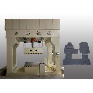 Car Interior Carpet Auto Hydraulic Press H Frame With Heating Function