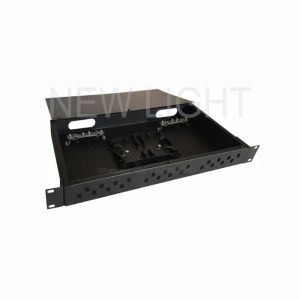 19" 1U Rack Mount 12-144 Fiber Optical Distribution Frame / Fiber Optic Odf Box