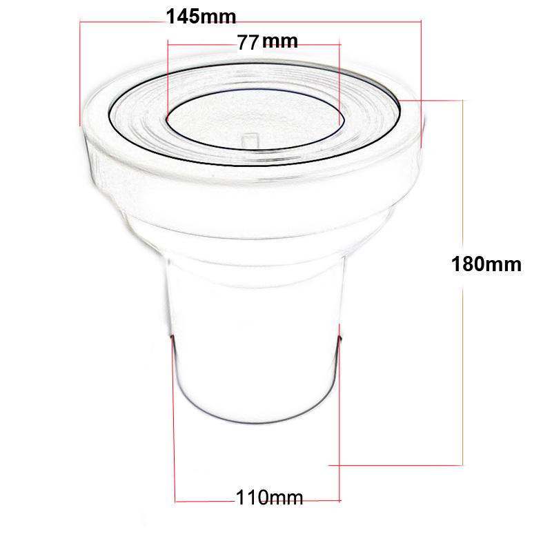 High-Quality Modern Waterproof PP Material Toilet Faucet Connection Part For Bathroom Pipe Replacement Component