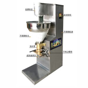 Stainless Steel 57mm Diameter Fishball Meatball Making Machine