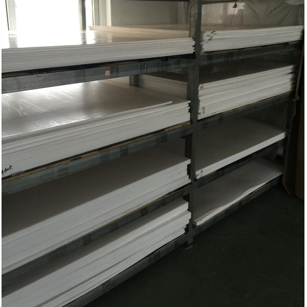 Buy Multipurpose Molded PTFE Plate High Strength Low Water Adsorption at wholesale prices