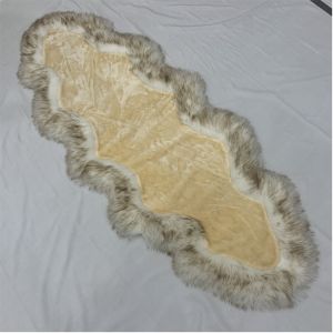 Bedroom Washable Faux Sheepskin Chair Pad For Seat PELT