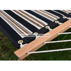 Poolside Quilted Fabric Hammock , Clothhammock Double Replacement Charcoal Grey