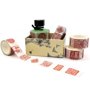 CMYK Decorative Japanese Washi Paper Kawaii Masking Tape