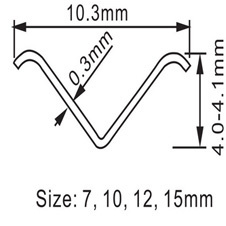 V1015 Photo Frame Pin Nail Gun Air Pneumatic Nail Gun V Type