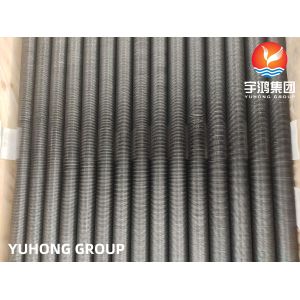 Embedded Fin Tube, ASTM A179 Carbon Steel Tube With Aluminum 1060 Fins For Heat