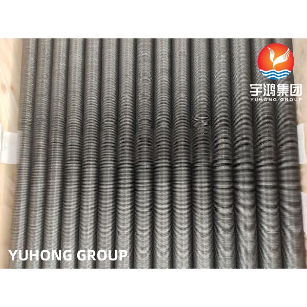 Embedded Fin Tube, ASTM A179 Carbon Steel Tube With Aluminum 1060 Fins For Heat