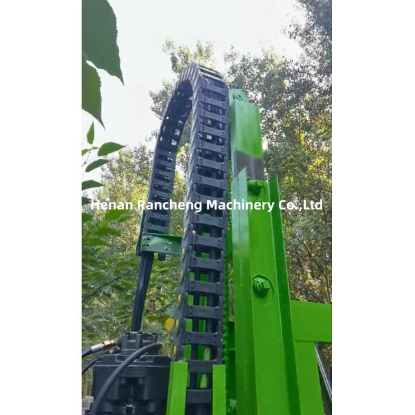 Rubber Tracks Type Mining Small Hydraulic Pile Driver Crawler Down The Hole Drilling Rig