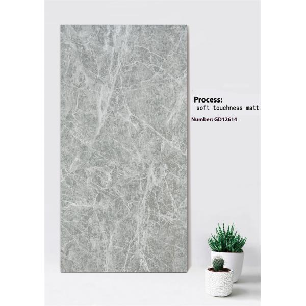 Buy Light Gray Clay Curtain Wall Tile 600x1200mm Soft Touchness Matt at wholesale prices