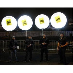 Walking Advertising Inflatable Backpack Balloon For Mall Promotional